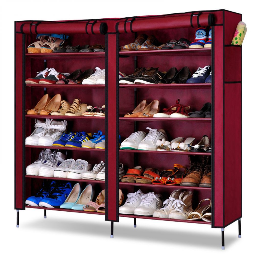 Шкаф для обуви тканевый 4 яруса Shoe cabinet45 layer Shoe Rack ,TDSQ D rhe;Jr